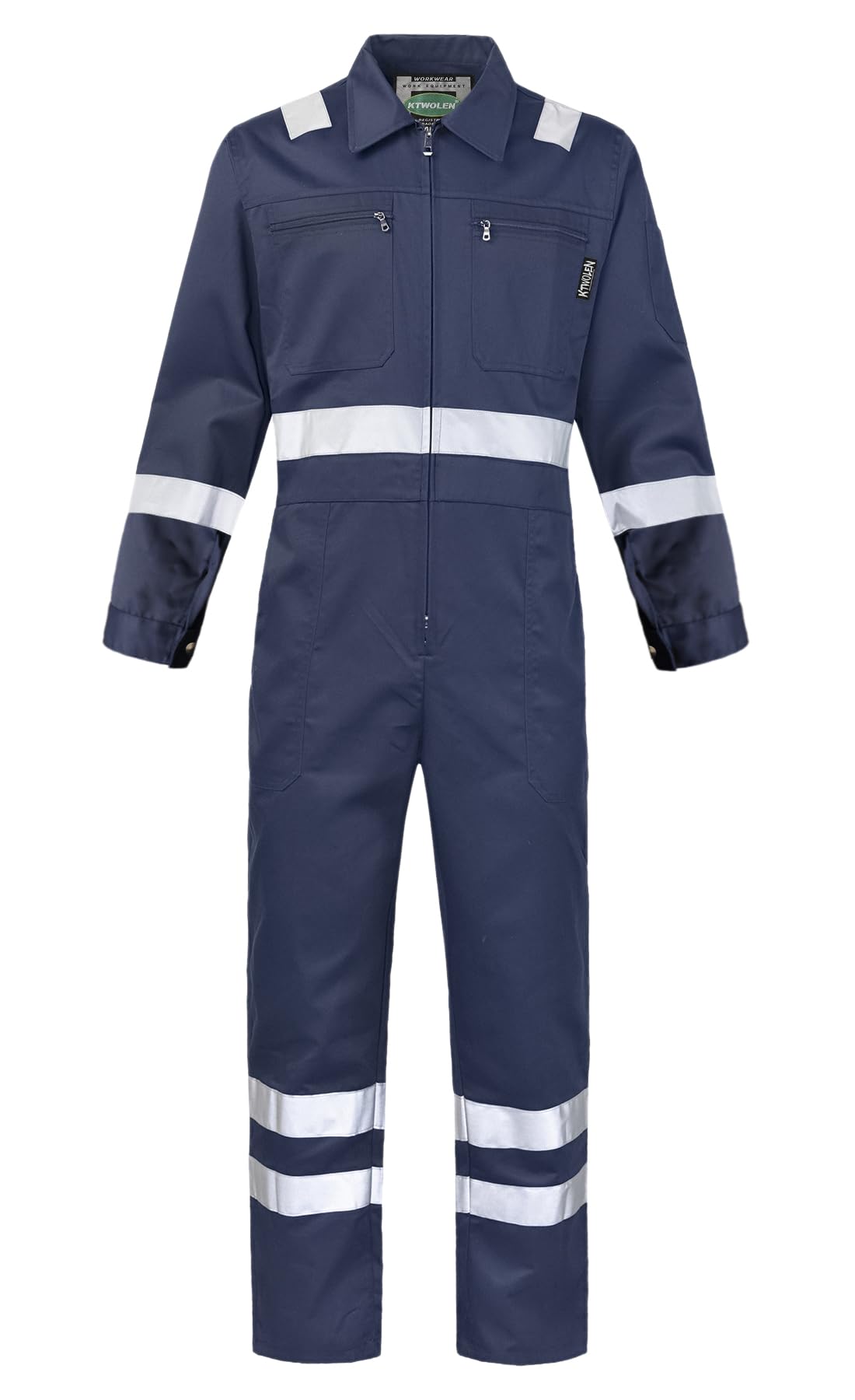 Mono Naranja Monos De Trabajo Reflectantes De Alta Visibilidad