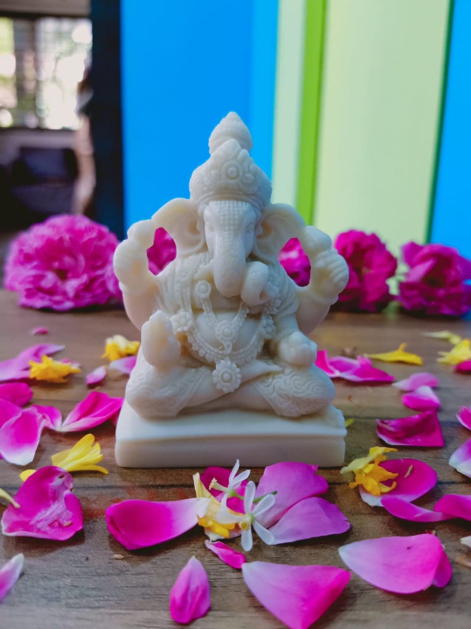 Buy NIRAJ ART Marble Ganesh ji Statue/Idol/Murti for Home Decor Office