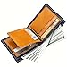 1Pcs Men's Fashion Multifunctional Trifold Wallet with Money Clip, Premium PU Leather with Dacron and Spandex, Elegant Deer Embossed Design, Multiple Storage Pockets