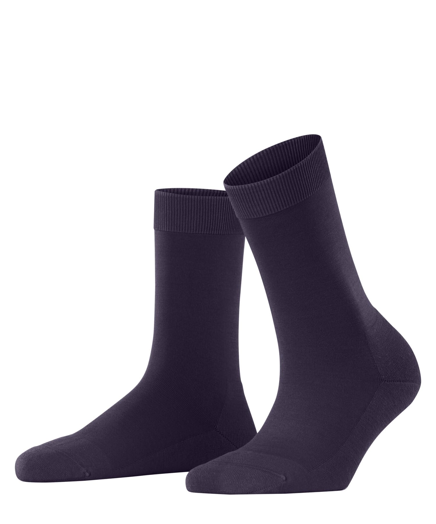 FALKE Women's ClimaWool W So Temperature-Regulating Plain 1 Pair Socks, Red Wineberry 8761, 5.5-6.5