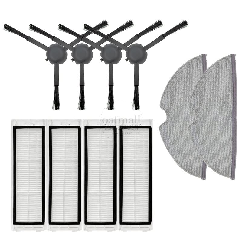 ABZEKH For Xiaomi MI Robot Vacuum Mop 2 Pro Plus STYTJ02ZHM Accessories Vacuum Cleaner Spare Parts Replacement Brush Filter Mop Cloth performance (Color : HS)