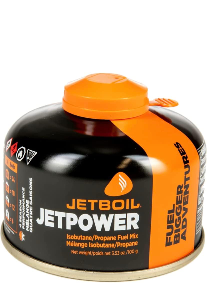 JetBoil JetPower Isobutane Propane Fuel Mix 100gm Amazon.ca Sports