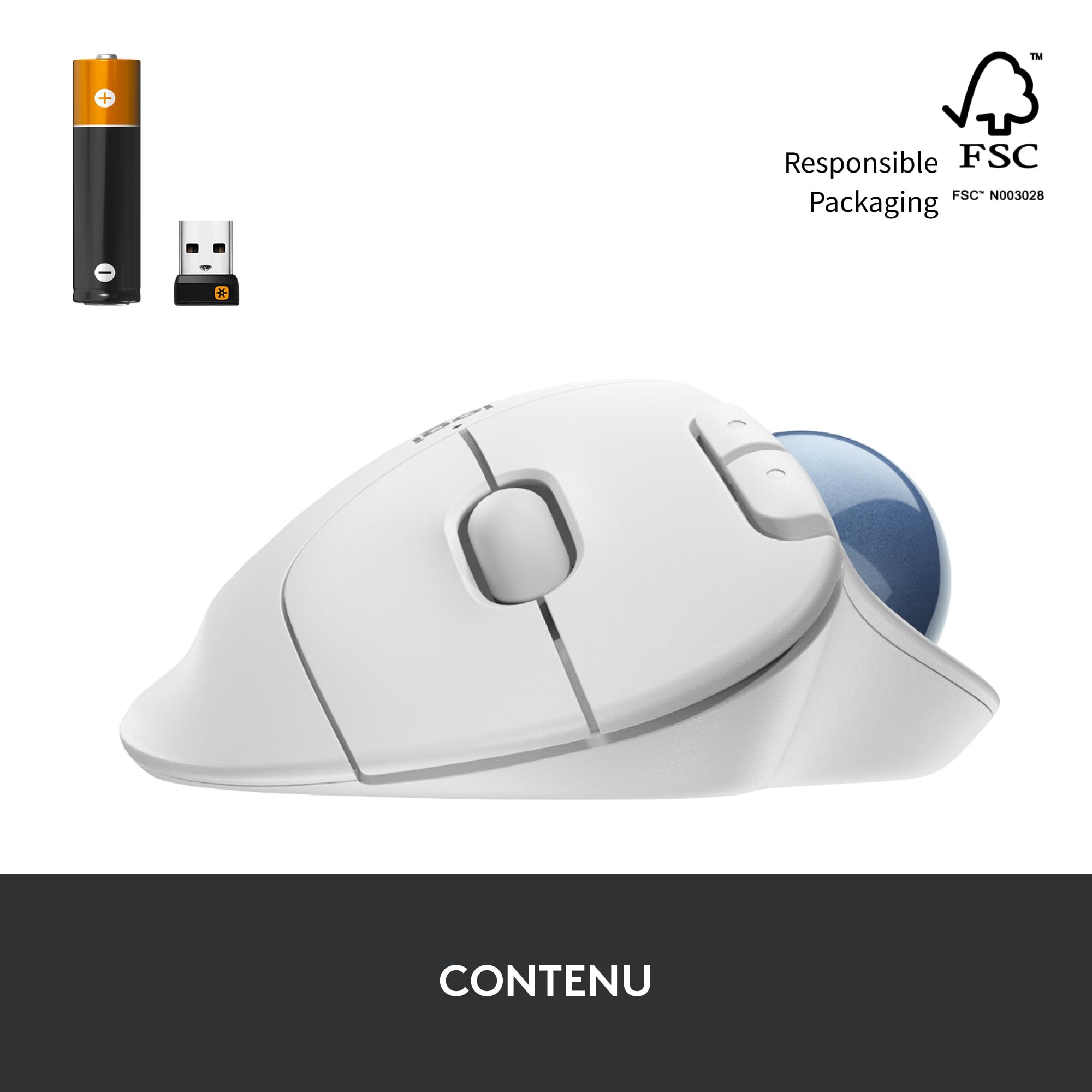 Logitech ERGO M575 Wireless Mouse - Ancienne version