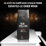 Pellini Café en Grains Top, Mélange 100% Arabica, Café en Grains aux Arômes Parfumés et Raffinés avec des Notes de Réglisse et de Cacao, 500g - 2