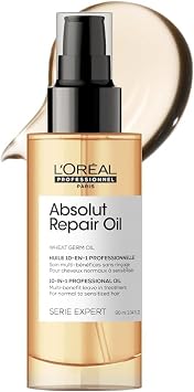 LOreal Professionnel Loreal Serie Expert Absolut Repair 10 In 1 10 Effective Miracle Hair Care Oil 90 For Worn Hair