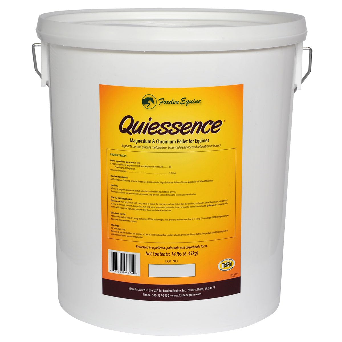 Foxden Equine Bci Quiessence (Large-14 lbs)