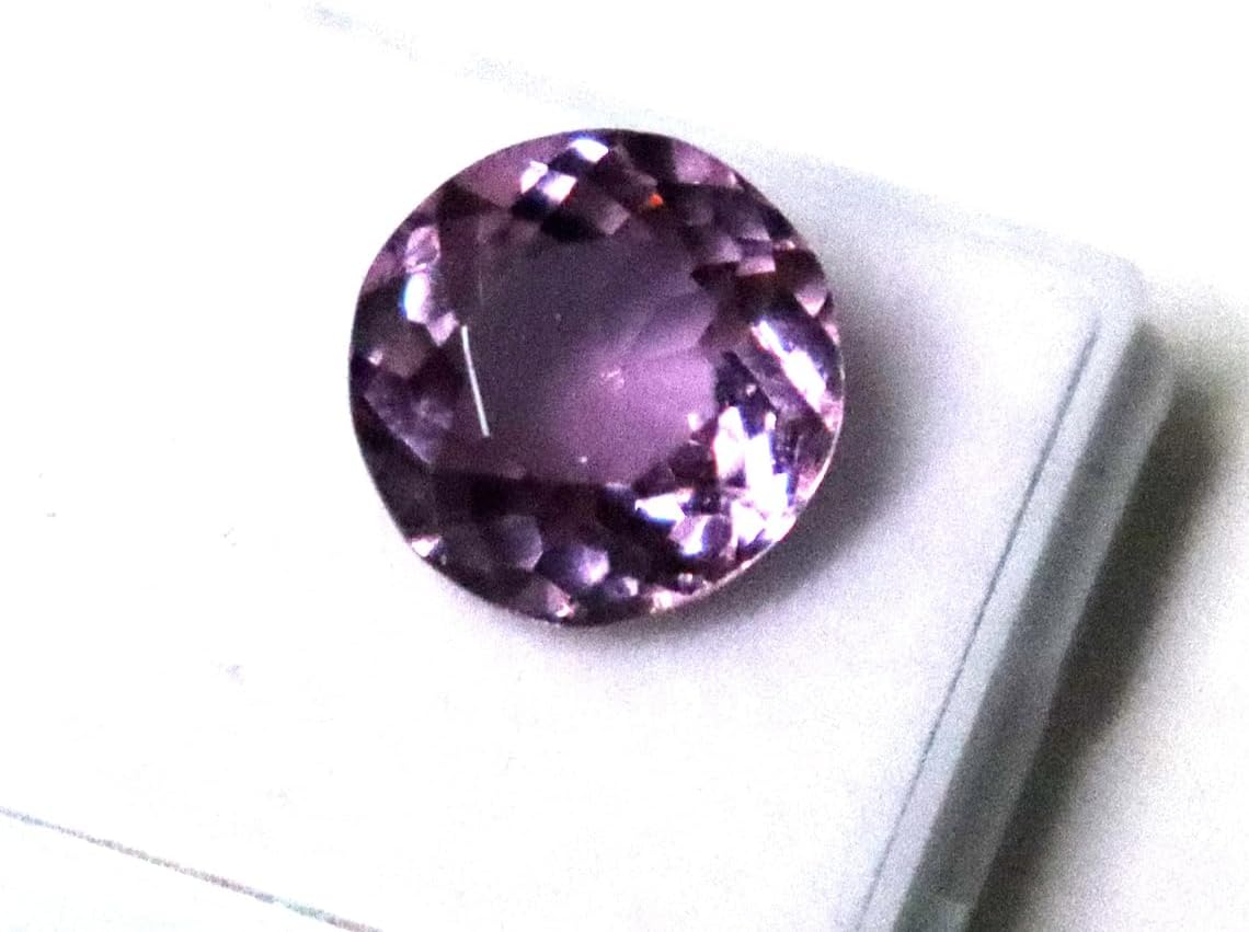 Certified Natural Color-Changing Alexandrite | 6.80 Ct Round Cut Loose Gemstone | Real Alexandrite for Ring, Bracelet & Jewelry Making
