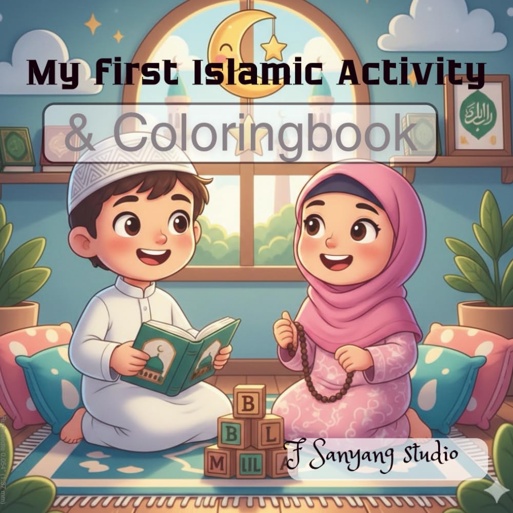 My first Islamic activity and coloring book