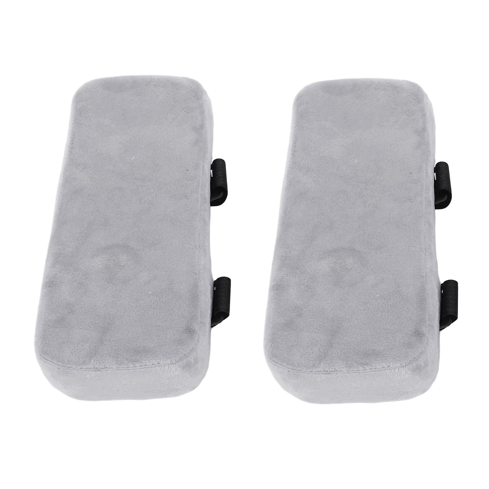 COOPHYA Armlehnenpolster Aus Memory-Schaum - Rutschfeste Auflagen Für Bürostühle | Bequeme Armlehnenbezüge