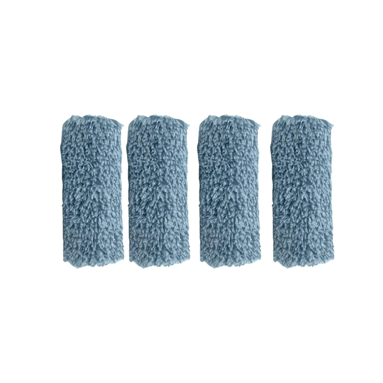 4 cepillos de rodillo para robot limpiacristales RL4228 recambios de mopa giratoria
