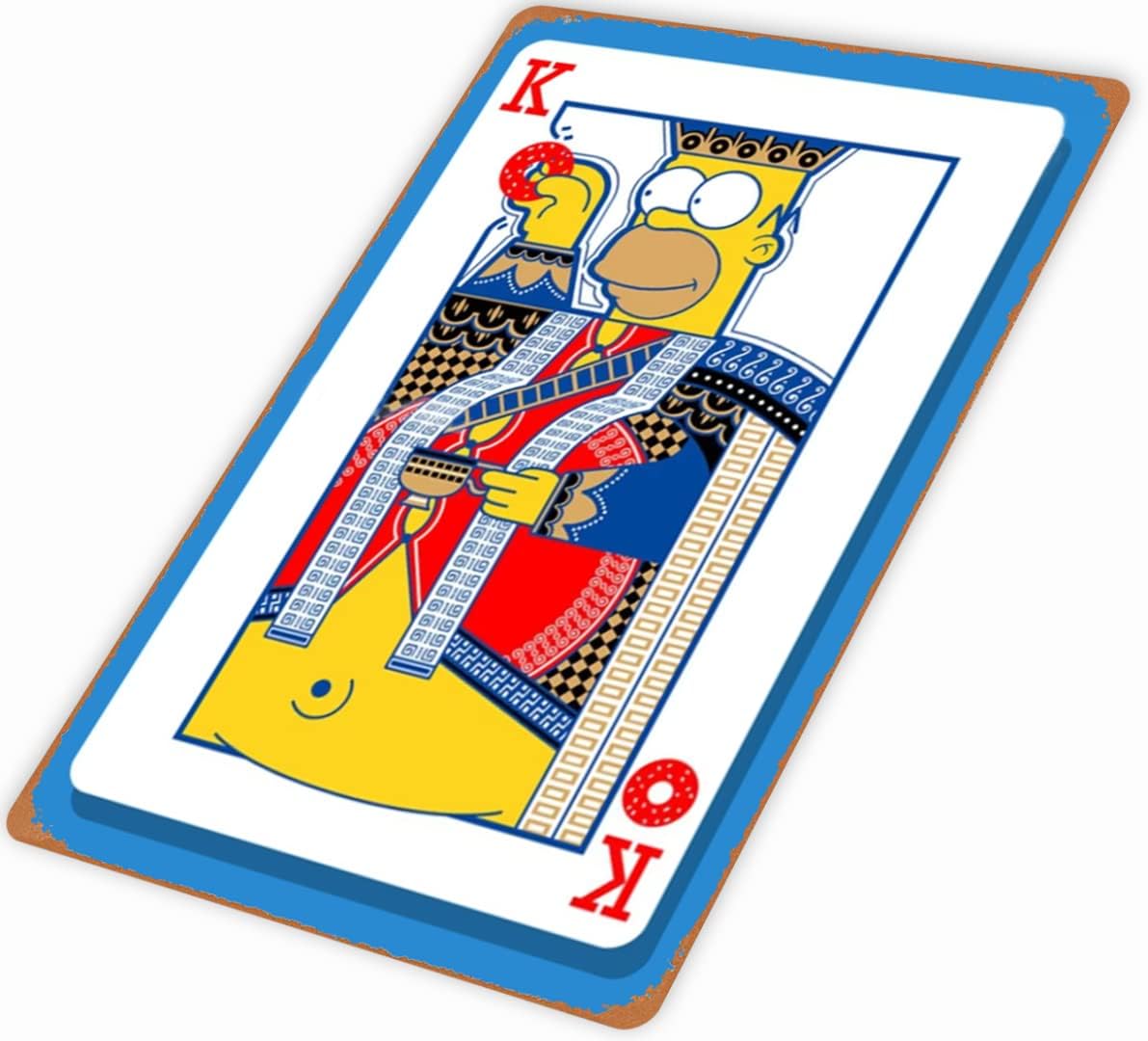 Homer Simpson Poker 1000 Pieces Wooden Jigsaw Puzzles for