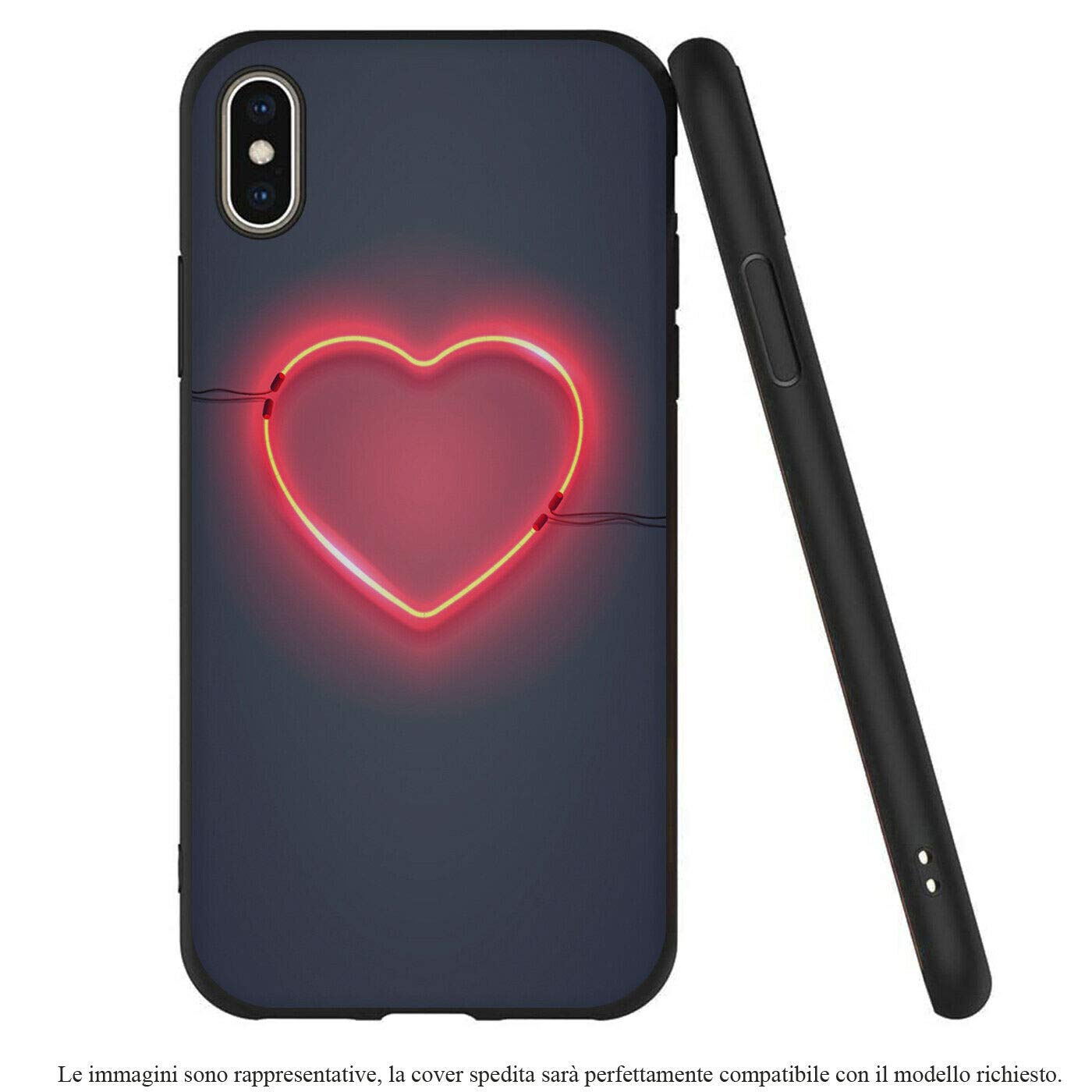 Mixroom Cover Per OPPO A72: Custodia Silicone TPU Con Fantasia Patatine Che Fanno La Doccia