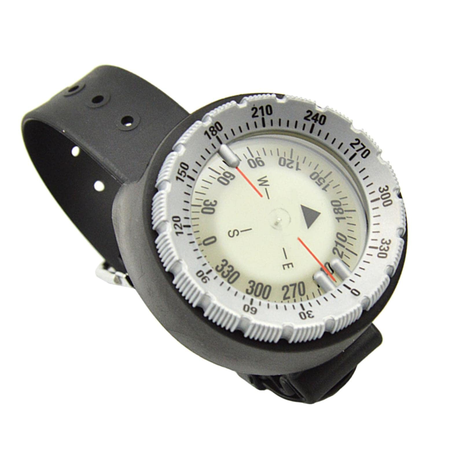 loom tree LOOM TREE® Scuba Dive Underwater Wrist Compass Gauge Max Depth 50M Waterproof Gray | Water Sports | Scuba & Snorkeling | Gauges-picture-13