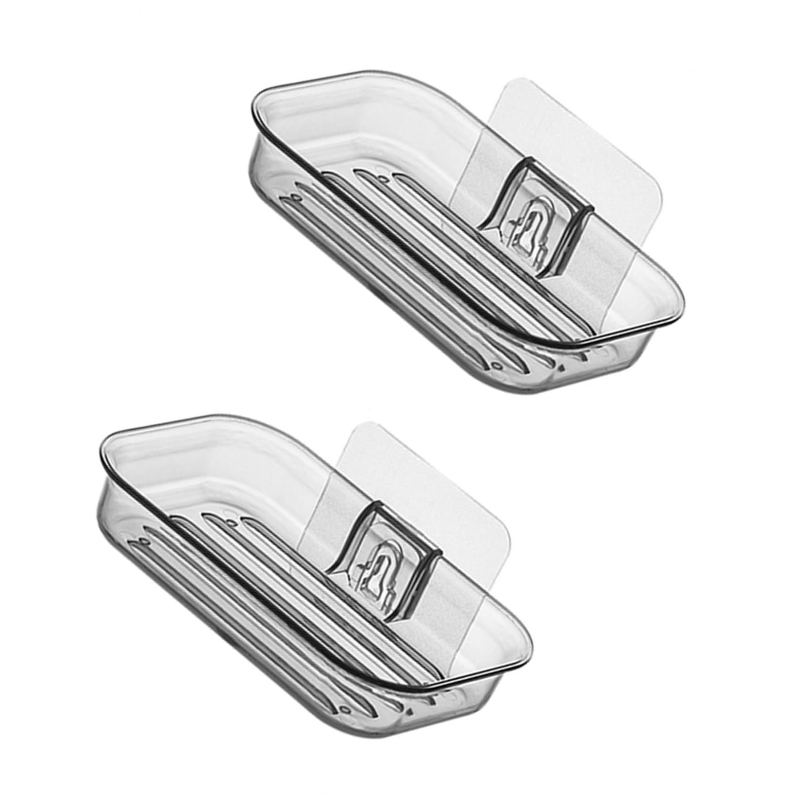 Creative Bathroom Soap with Tray Quick Drainage Bathroom Storage Space Saving Soap Holder