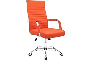 Furmax Mid-Back Yellow Computer Chair