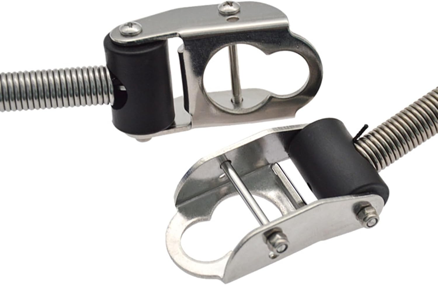 Diving Fin Strap Adjustable - Diving Spring Fin Straps Stainless Steel - Quick Release Buckle Heel Strap for Snorkeling Spearfishing Freediving