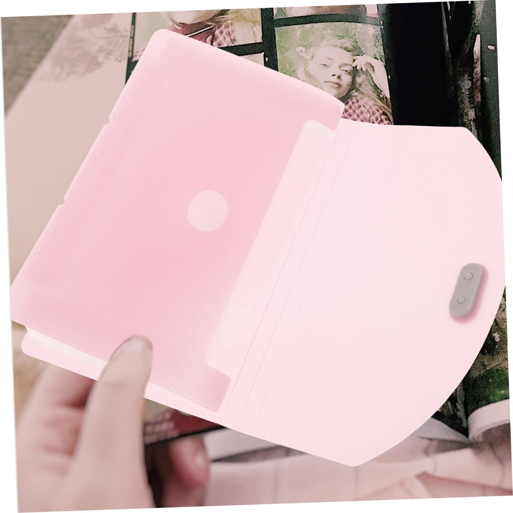 Operitacx 5piezas Organizador De Documentos Compartimentos Carpeta Expandible De Gran Capacidad Para Facturas y Recibos Para Oficina y Uso Personal