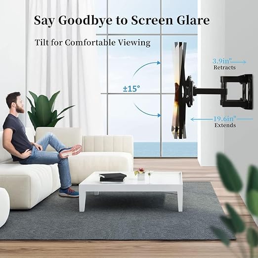 Swivel and Tilt TV Bracket