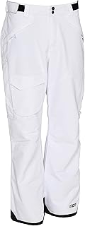 Special Blend Winter Snow Pants - for Skiing, Snowboarding, Sledding, Outdoor Fun - for Women (White, Medium)