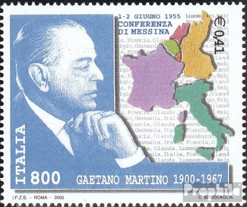 Italy 2732 (complete.issue.) 2000 Gaetano Martino (Stamps for collectors)