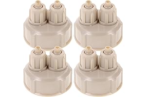 DIY Reactor Bottle Caps for Carbon Dioxide Plant Diffuser Air Fittings