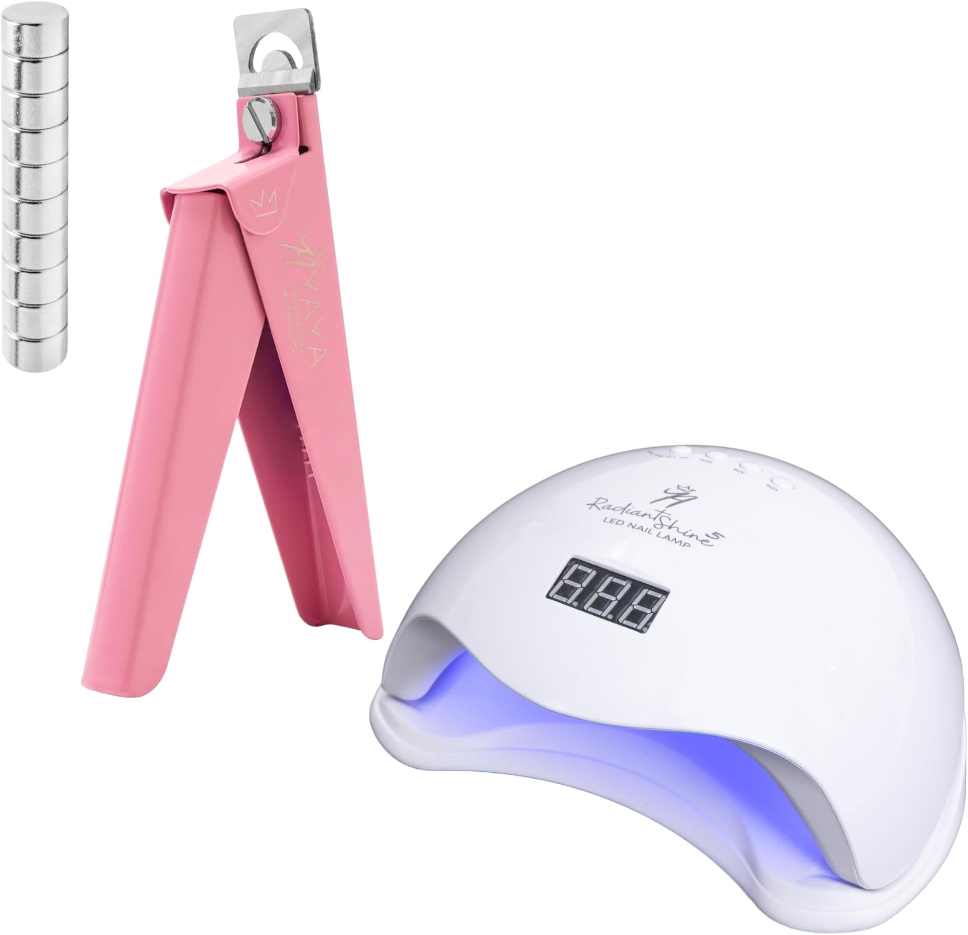 Yaya Acrylic False Nail Clippers with Yaya UV LED