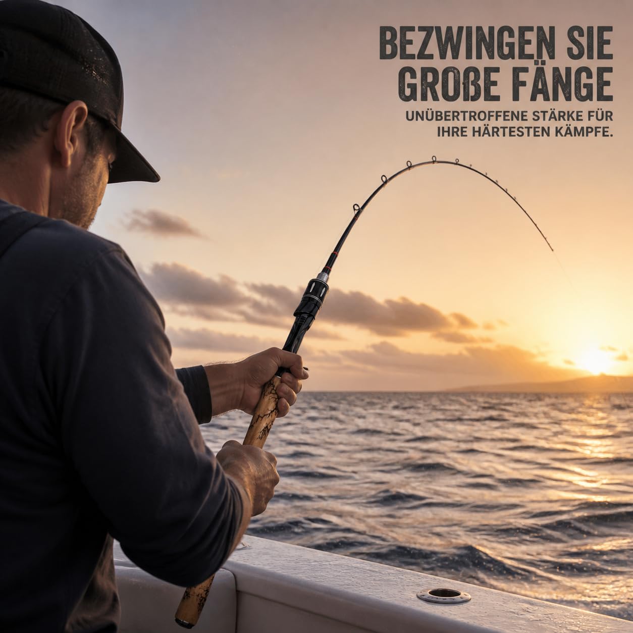 Canna da Pesca per Esche MH Hard | Design a due sezioni, Canna , Pesca , Per Sportivi Acquatici