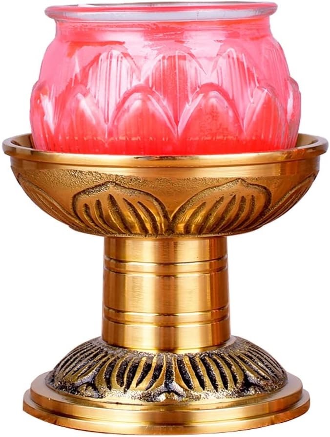 Vintage Candelabra Brass Candle Holder Brass Base Candle Holder Ornament Decoration Suitable for Dinner Living Room Kitchen Dining Room Candle Stand