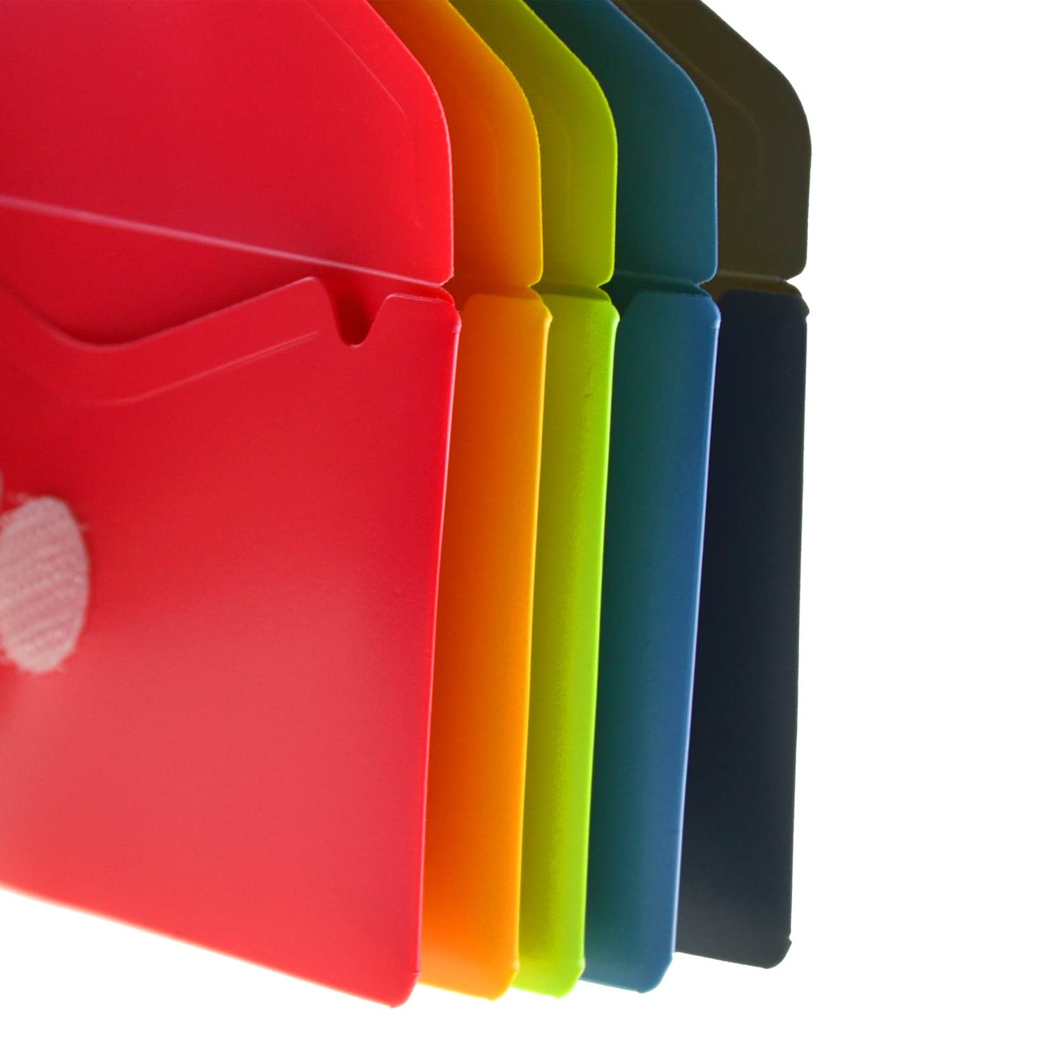 Cartellini su chiusura V-Lock Confezione da 10 - Dimensioni Scheda - Opaco Esterno e Glitter Interno Texture Soft Touch - Office Box