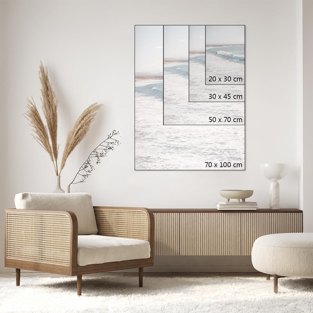 Haak Schattenfugenrahmen Levi in Blattgold 30 X 40 cm für Keilrahmenbilder und Leinwände Glanz Edition