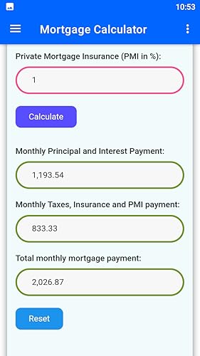 Mortgage Calculator