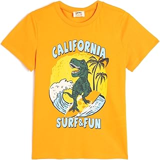 KOTON Boys Printed T-Shirt Modern