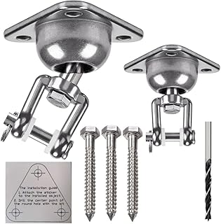 Dakzhou Heavy Anti-Rust Swing Frame 360Â° Rotation +30Â° synchronous Swing (1), Swing Group, sandbag, Speed Ball, Yoga, air Dance, Rotary tire, Rotary Swing and Other Projects