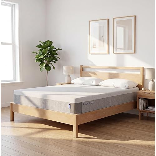 LIFEMENT Full Size Mattress, 6 Inch Full Mattress, Essential Graphite Cooling Mattress in a Box, Medium Firm Support, Motion Isolation, Pressure Relief, CertiPUR-US Certified, 75''L x 54''W