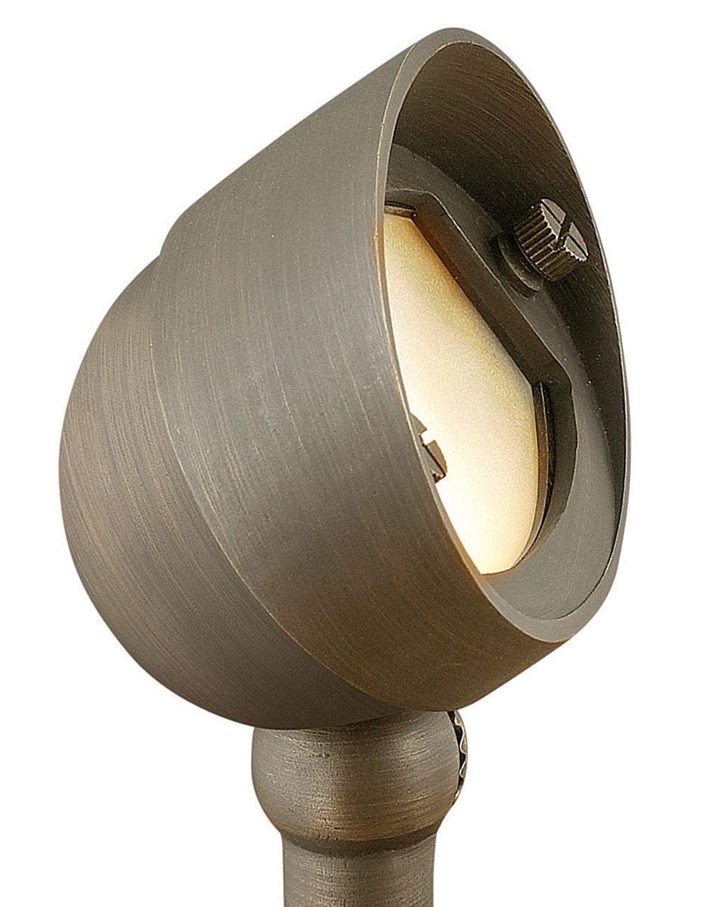 HinkleyHardy Island Accent Oval Spot Light - LED Lamp Included, Cast Brass Material, Frosted Lens, Wiring Kit & Ground Spike Included, Hardy Island Series - Matte Bronze Finish