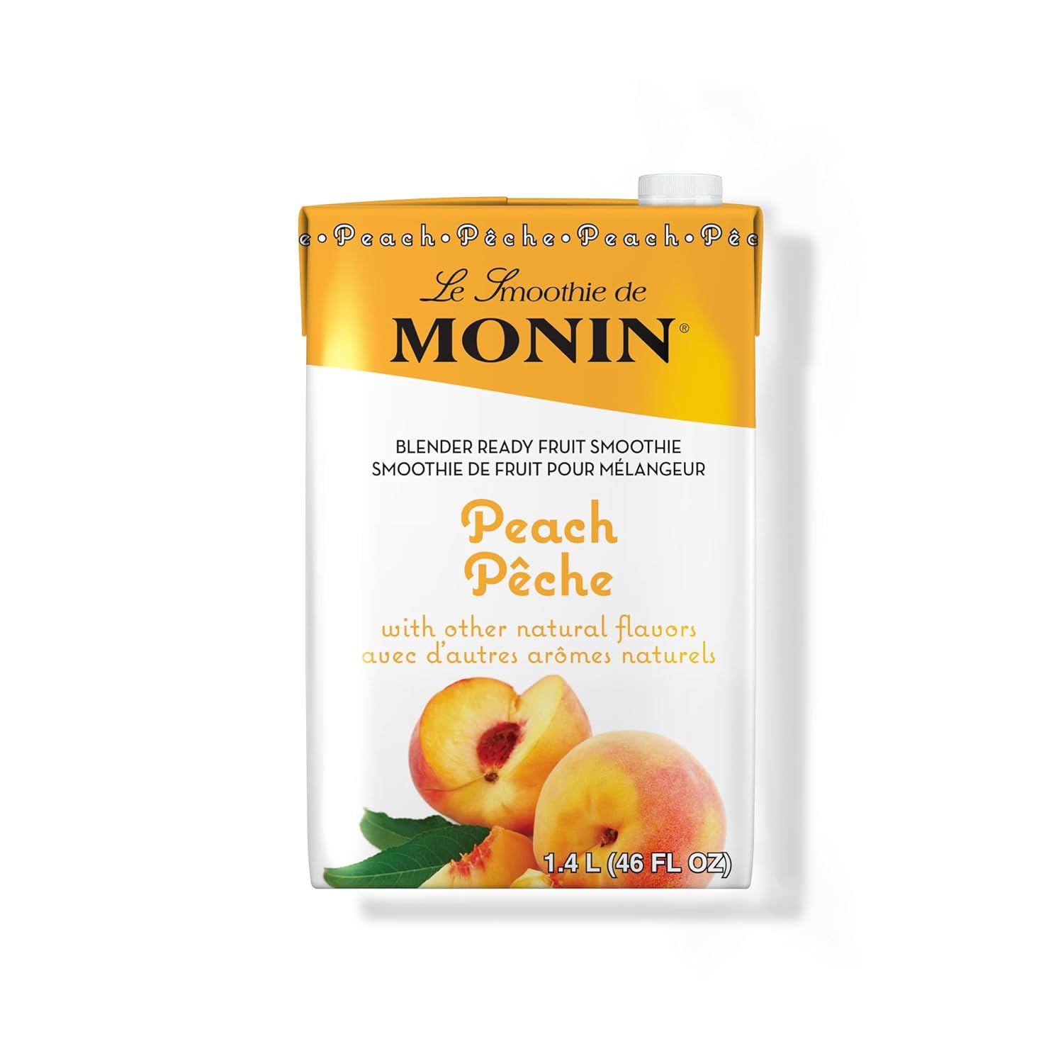 Monin Peach Fruit Smoothie Mix