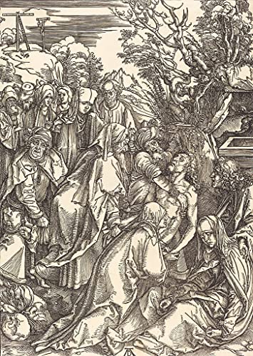 Impression sur toile la déposition d'Albrecht Dürer, affiche d'art pour salon chic