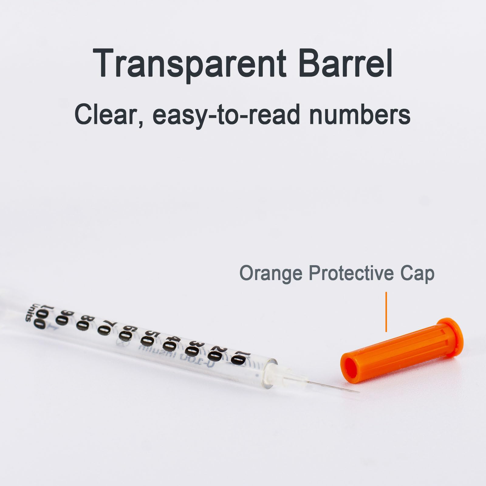 Lab Needles - 100 U-100 31G 1ml Syringes -4 Lab Needles - 100 U-100 31G 1ml Syringes -4