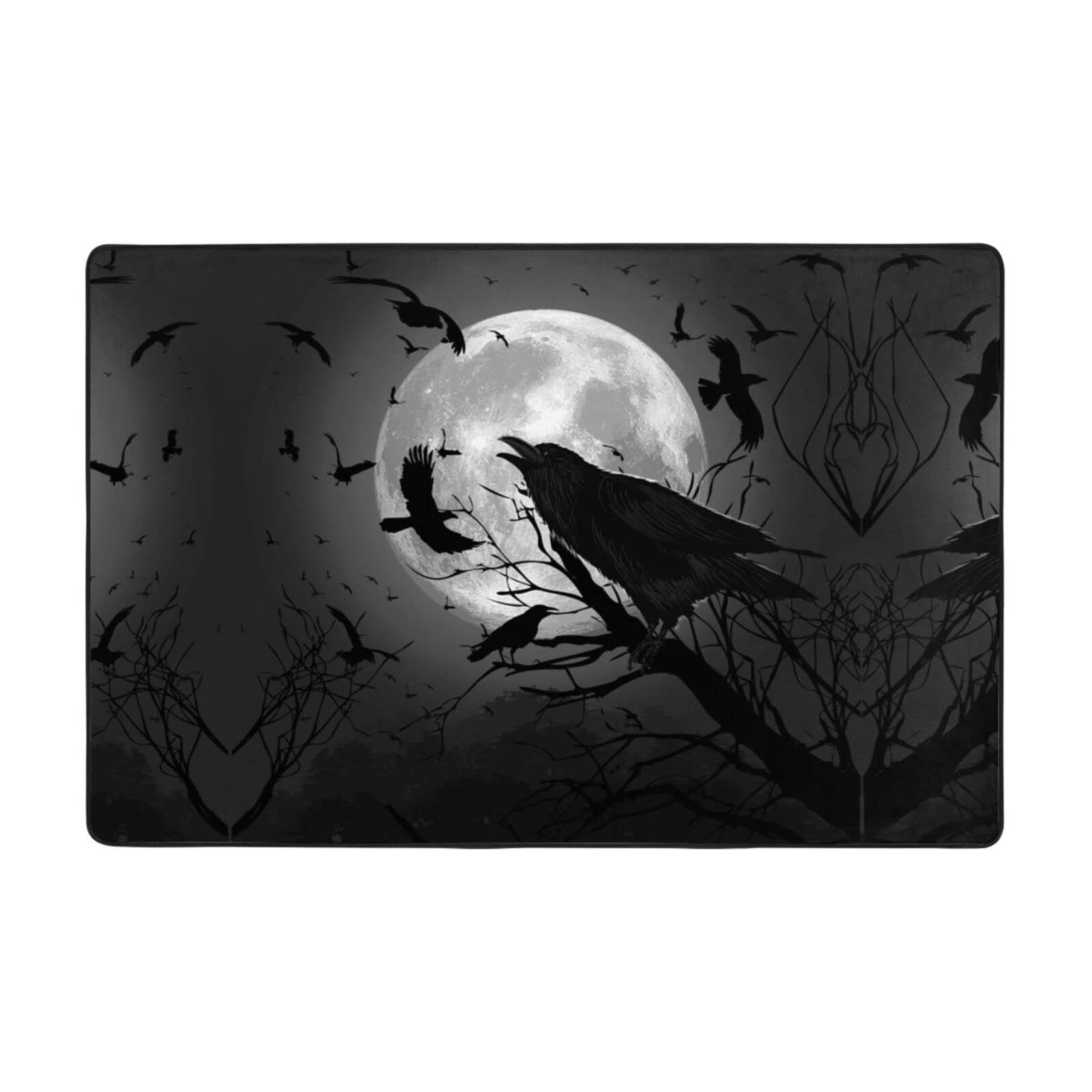 Tapis oiseaux corbeaux idéal pour sublimer votre chambre