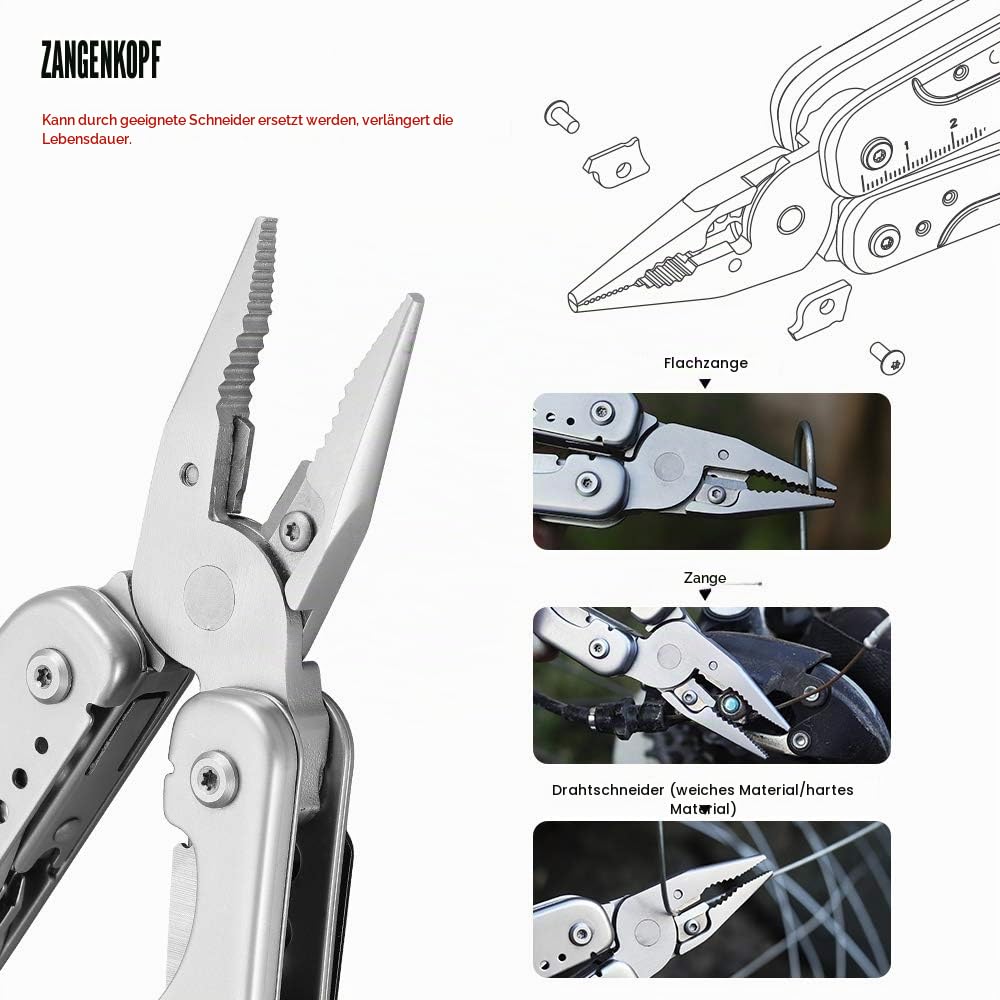 ROXON S803E Elite - Update D2 Messer Multitool Zange