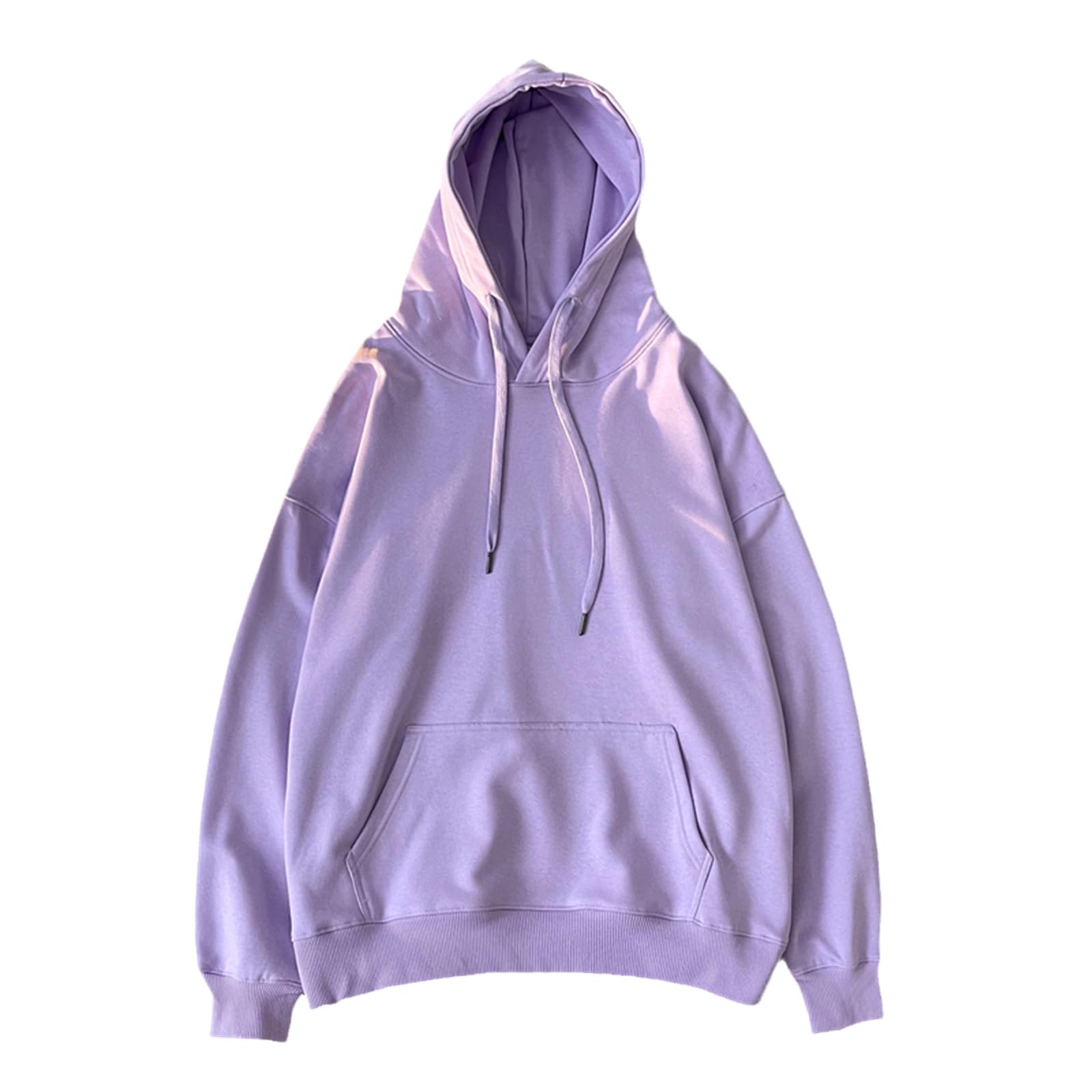 Sweejim Felpa Invernale da Donna Pullover Oversize Streetwear Felpe con Cappuccio in Pile Top Casual Hip Hop
