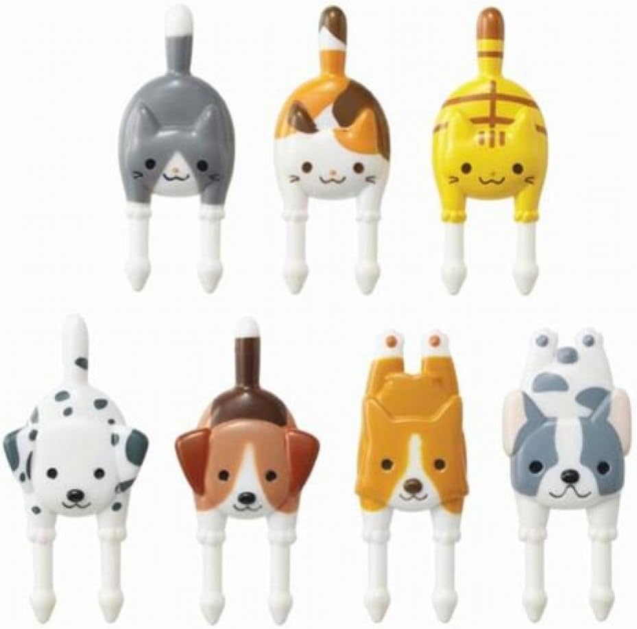 Dog cat Food Picks Forks for Bento Box Lunch Box
