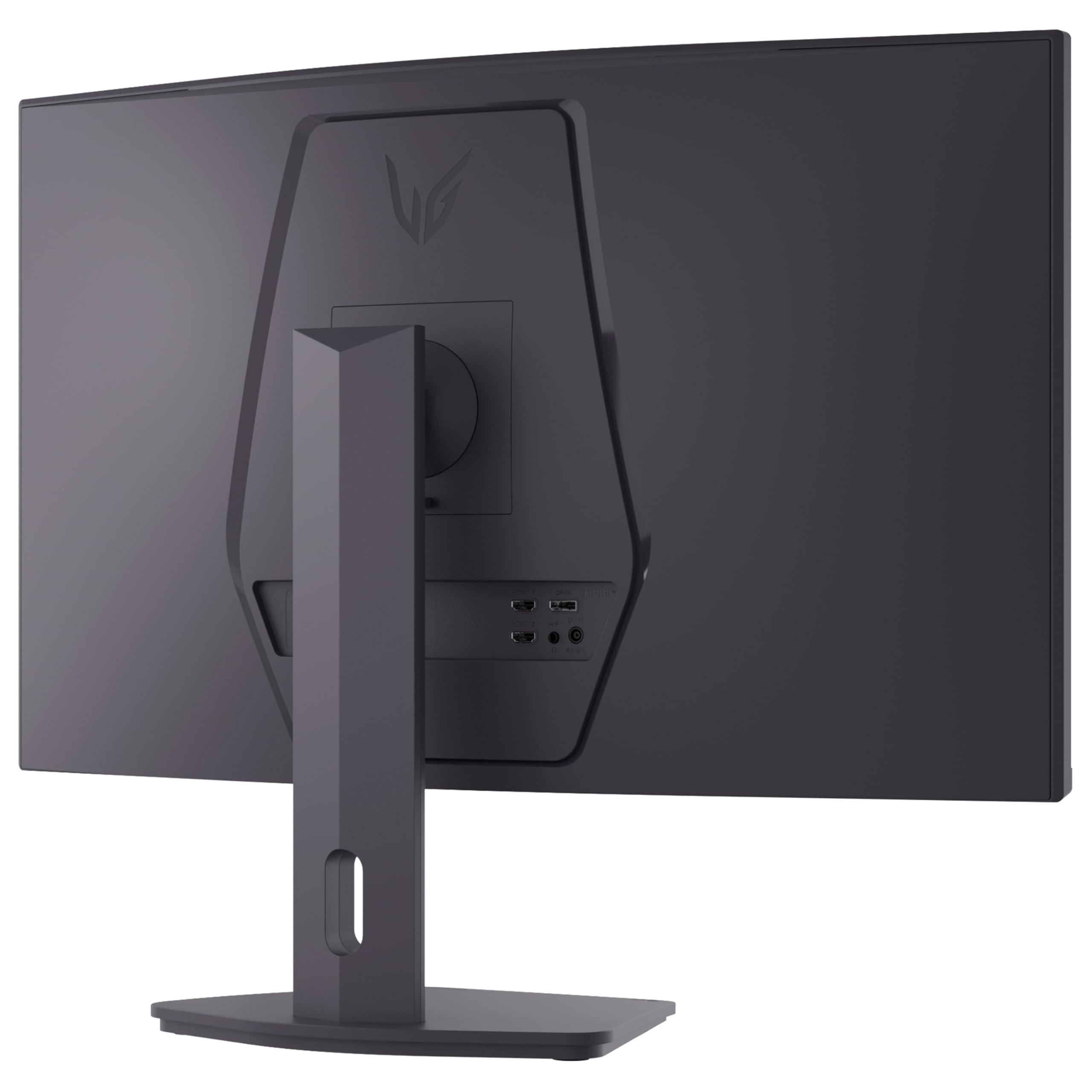 LG Ultragear G6 32G60ZA Moniteur de Jeu (excl.) – QHD incurvé 1440p, 32", 180 Hz, 1 ms GtG, FreeSync, HDR10, écran Multi-réglable, HDMI, DP1.4, Noir