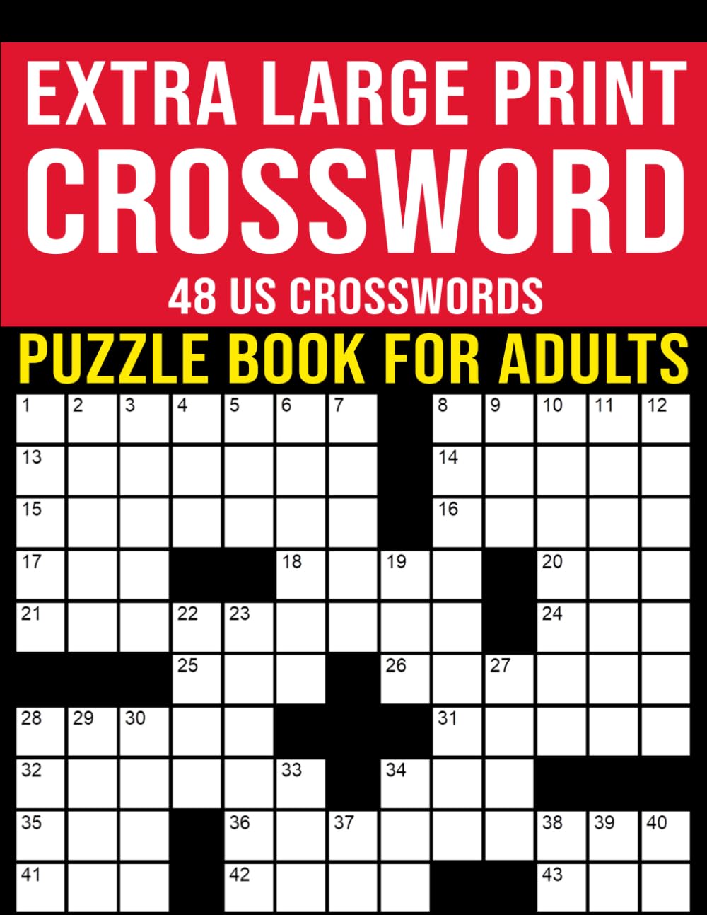Extra Large Print Crossword Puzzle Book For Adults 48 US Crosswords extra-large-print-crossword-puzzle-book-for-adults-48-us-crosswords