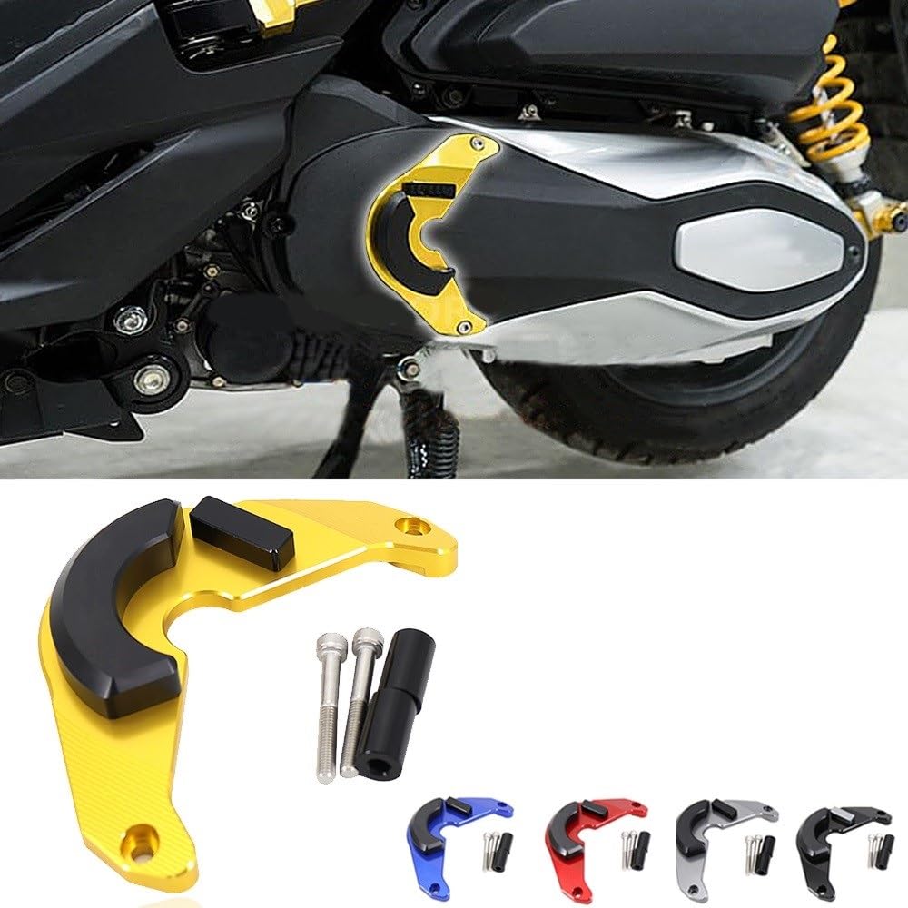 Motorrad Modifizieren Schutz Abdeckung Tank Cap Fall Schutz for HO.NDA FORZA350 FORZA 350 2020 2021(Titanium)