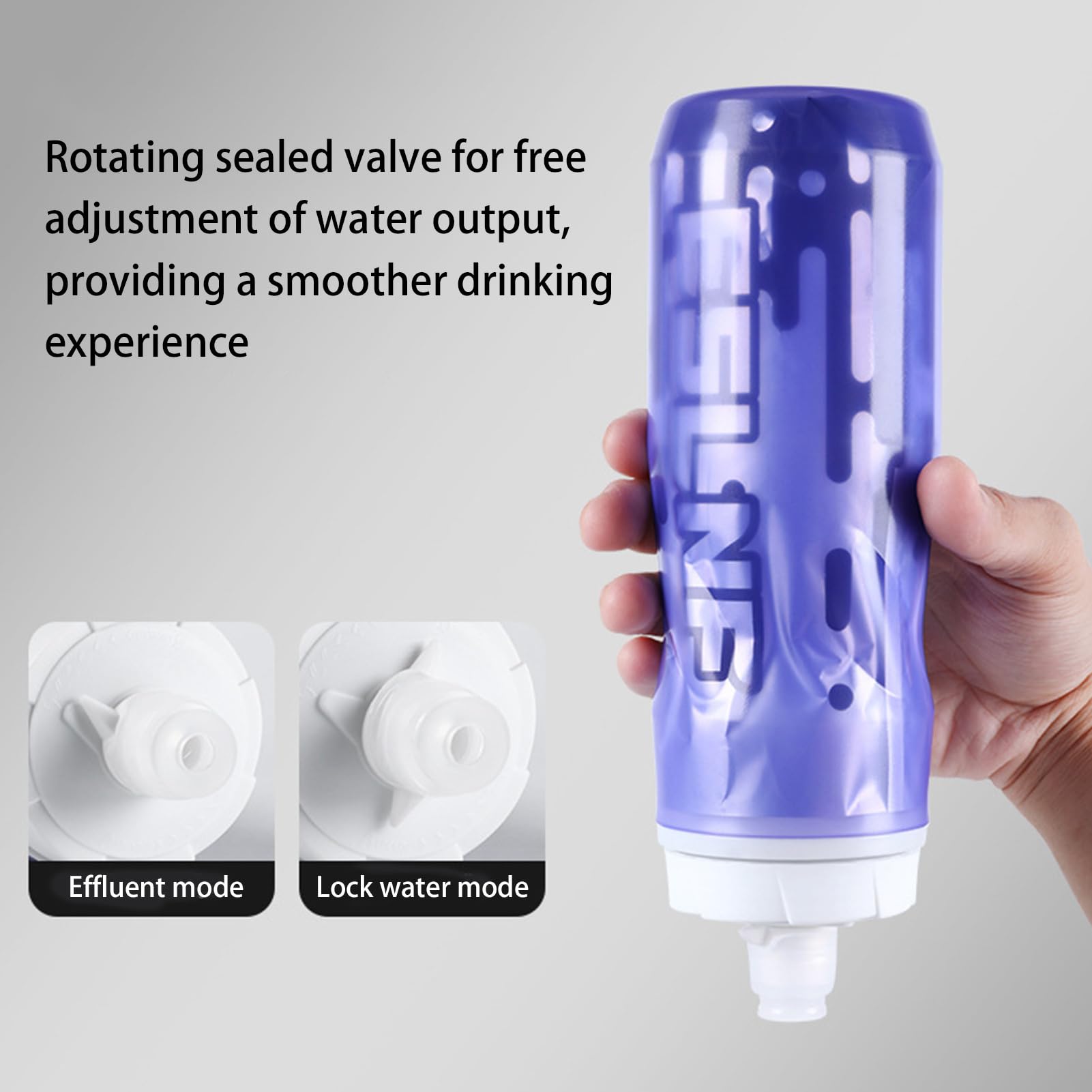 Wasserflasche für Fahrrad, Fahrradwasserflasche,Doppelschichtige
