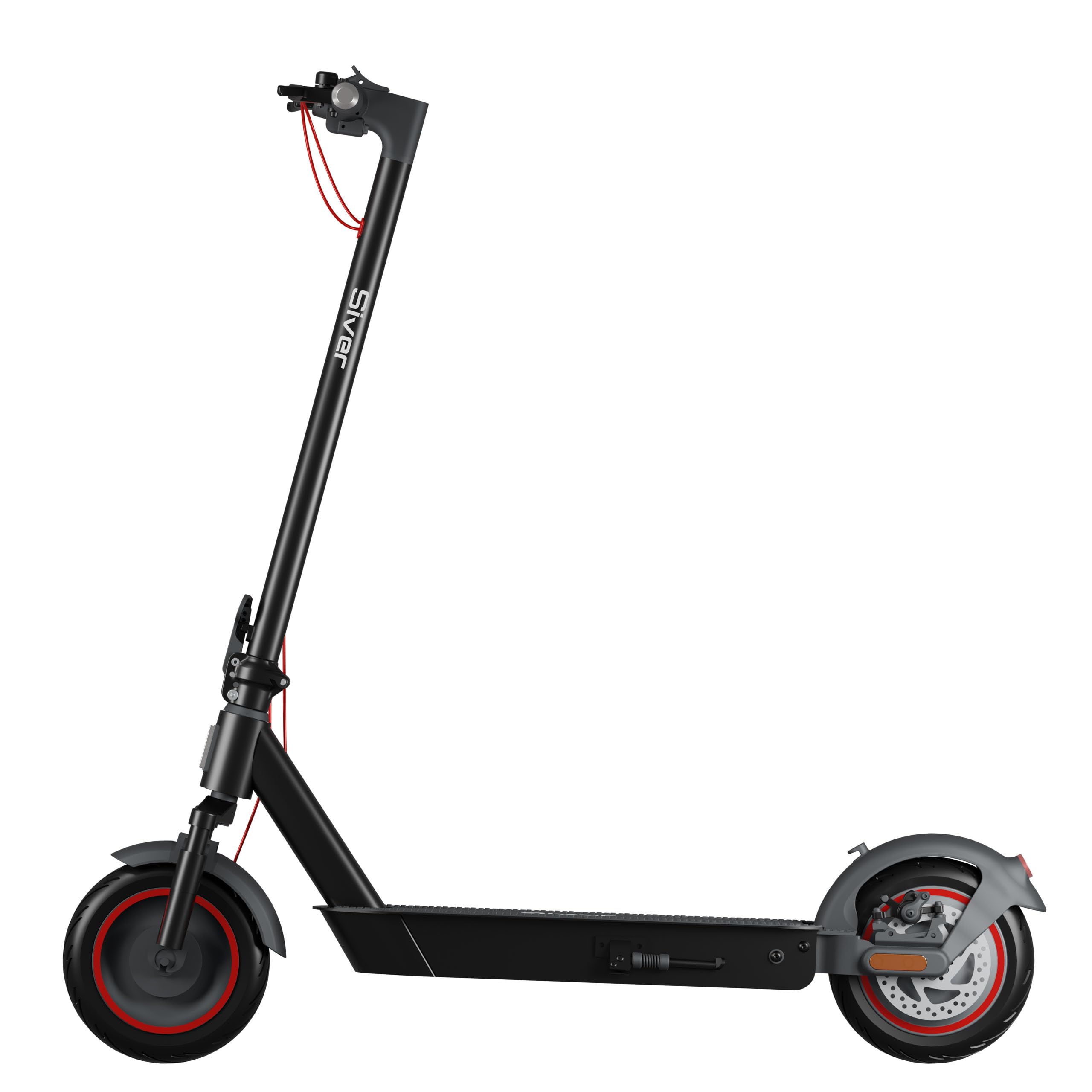 Monopattino Elettrico Silver Plus per Adulti – Fino a 65 km di Autonomia, Velocità Max 20 km/h, Ruote da 10", Display LCD, Indicatori di Direzione, Pieghevole, Mobilità Urbana