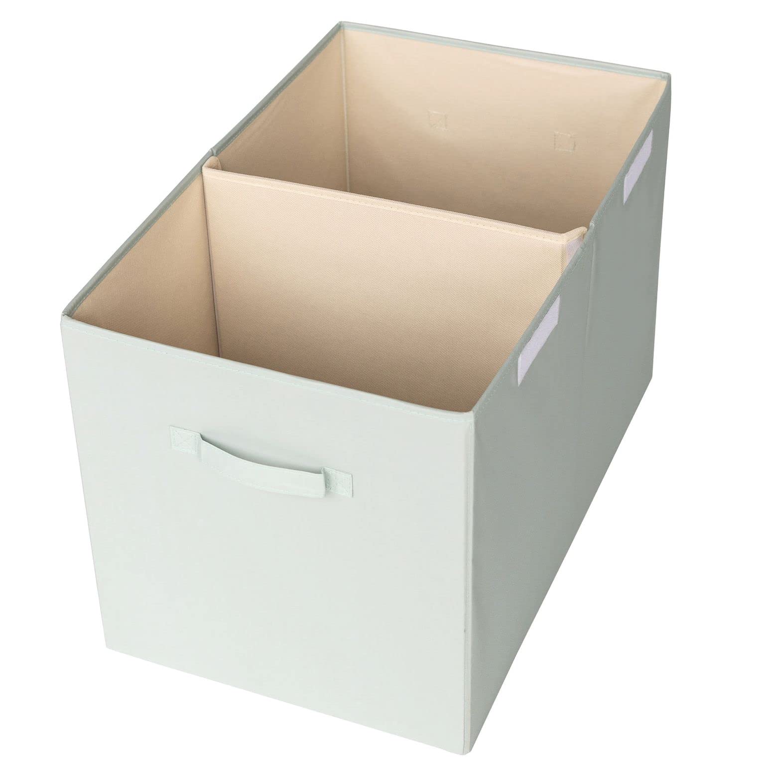 3 Sprouts Recycled Fabric Toy Chest Storage Box, Extra Large Toy Storage Box, Sturdy Toy Bins, Kids Organizer for Bedroom - Image 2