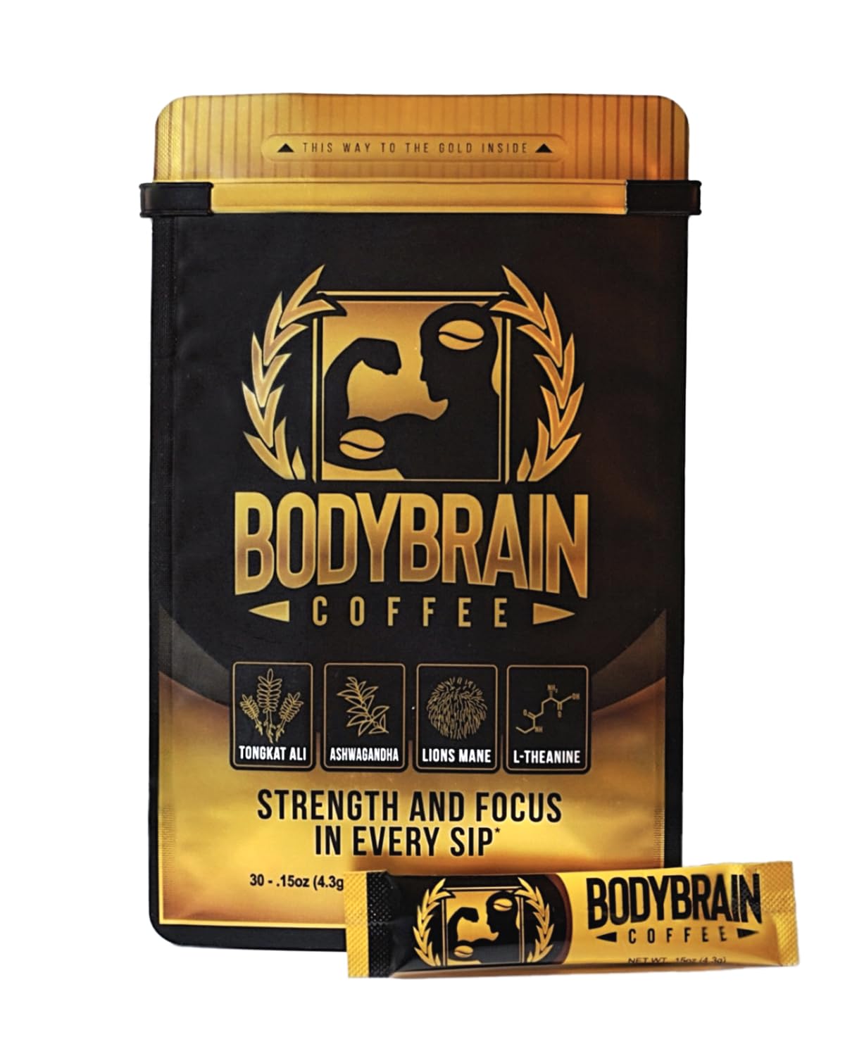 Amazon.com : BodyBrain Mushroom Coffee with Lion's Mane