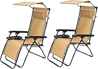 Vista 13 de BTEXPERT Funda ajustable de malla de acero para silla de gravedad cero para exteriores, patio, reclinable, playa, patio, jardín con almohada